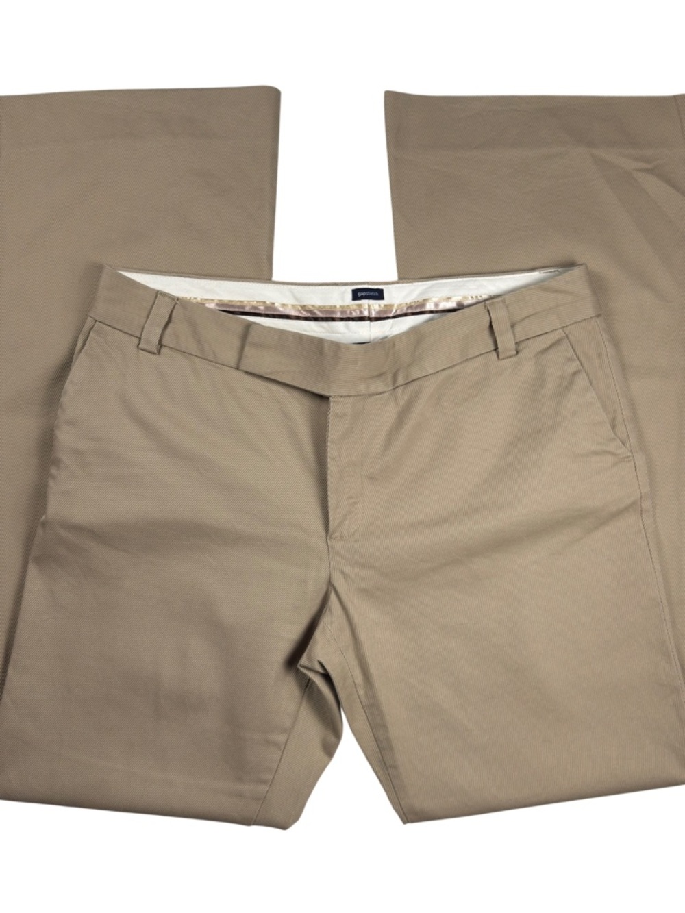 Y2K Gap Tan Chino Flared Trousers